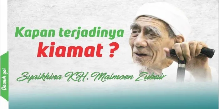 Bukan Menghijaunya Tanah Arab, Mbah Moen Beberkan Tanda-tanda Datangnya Kiamat: Kalau Sudah Tidak Ada ...