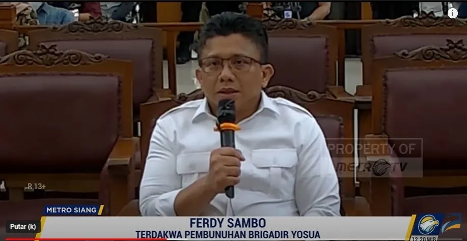 Tuntutan Hukuman Terdakwa Kasus Pembunuhan Yosua, Pakar Hukum Pidana: Hukuman Maksimal Hanya Untuk Ferdy Sambo