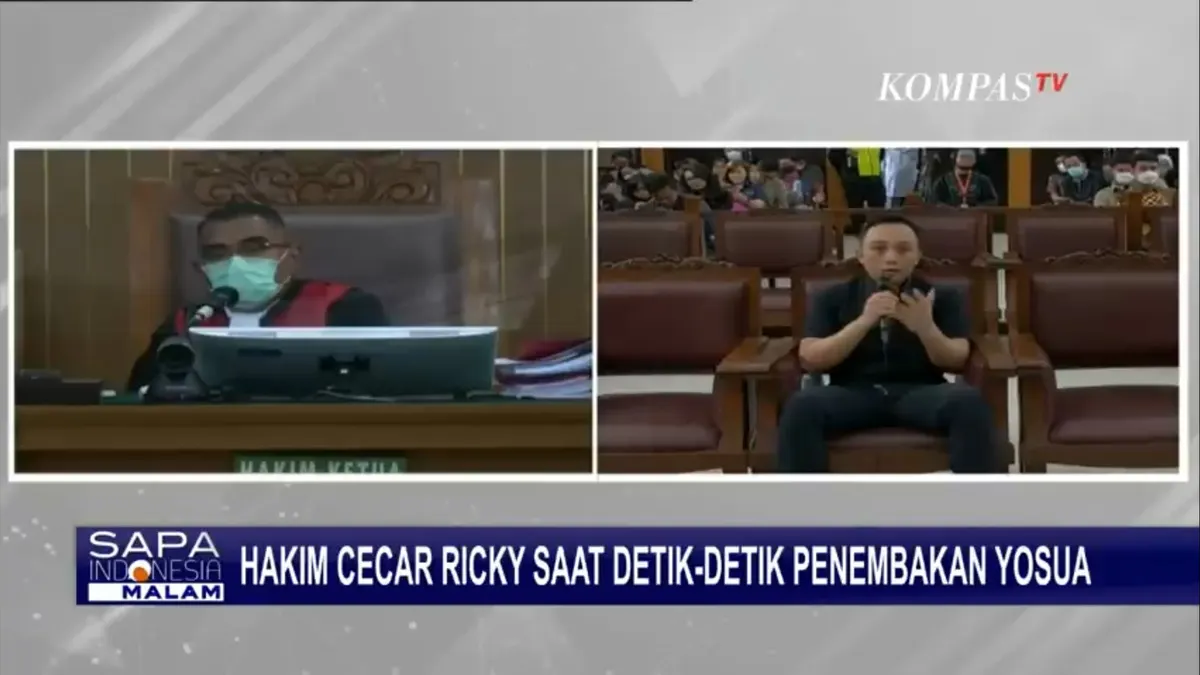 Hakim Geram! Ricky Rizal Lebih Tertarik dengan Suara Ajudan Ferdy Sambo Dibanding Suara Tembakan: Luar Biasa