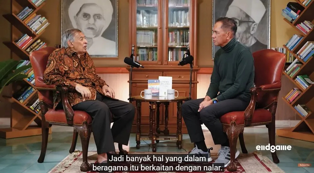 Nasihat Quraish Shihab(kiri): Di Era Media Sosial, Berlatihlah Membatasi Bicara