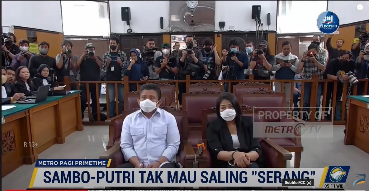 Selain Tampil Mesra, Ferdy Sambo dan Putri Candrawathi Juga Tak Mau Saling Serang di Persidangan