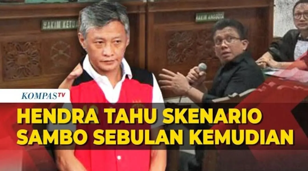 Baru Tau Skenario Sambo Usai 1 BulanKejadian Pembunuhan, Hendra Kurniawan Tak Diajak Settingan?