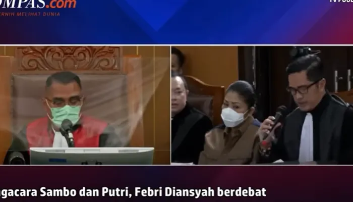 Ngeyel! Febri Diansyah Tetap Jelaskan 35 Barang Bukti Kubu Ferdy Sambo hingga Ajak Hakim Berdebat