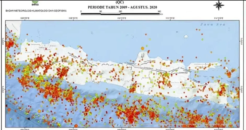 Mengenal Sesar Baribis : Definisi, Wilayah yang Dilewati, dan Ancaman Gempa yang Mengintai