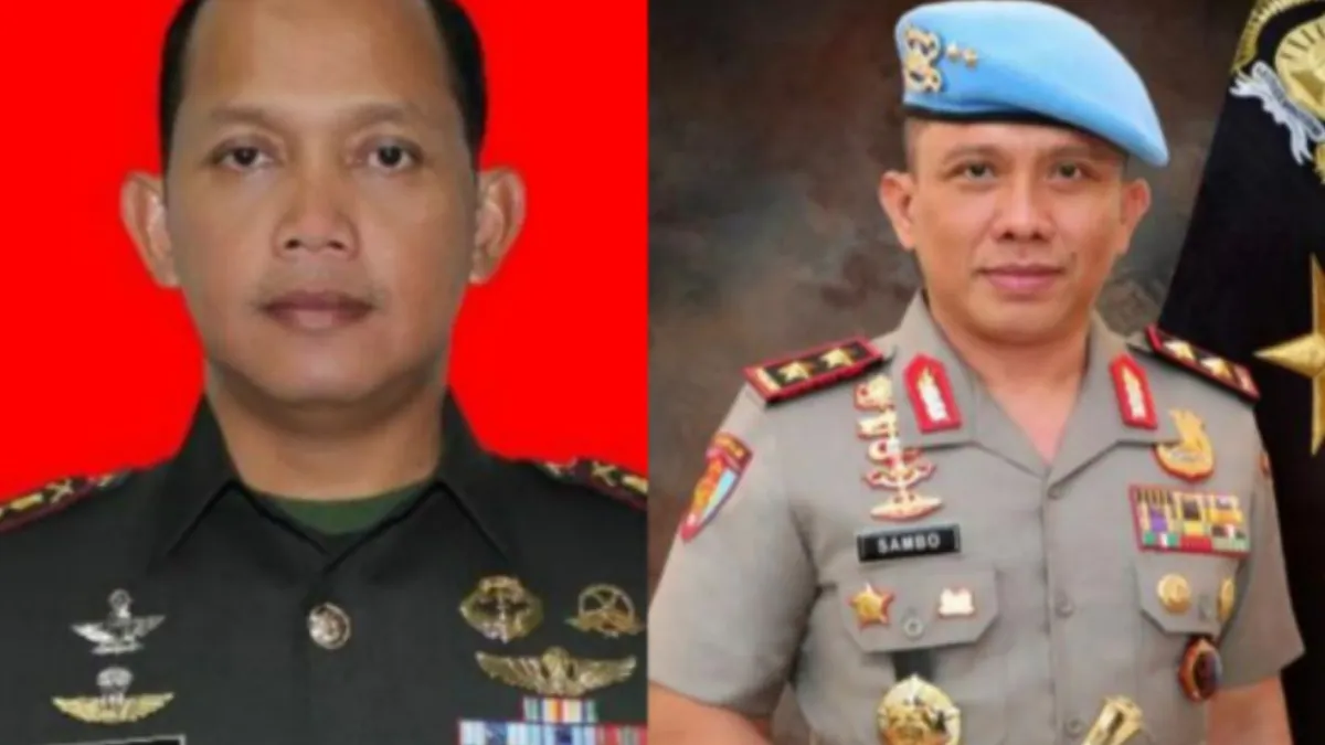 Achiruddin Hasibuan dan Ferdy Sambo