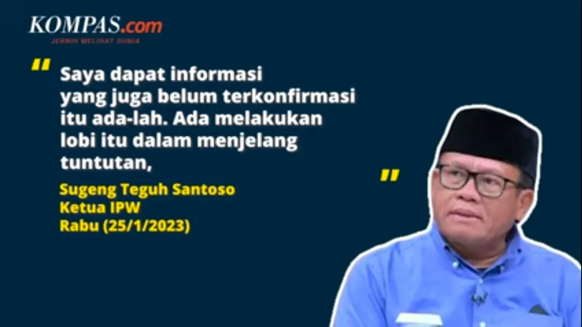 Terbongkar! IPW Sebut Ada Mantan Satgassus Merah Putih yang Melobi Jaksa untuk Ringankan Ferdy Sambo, Sugeng Teguh Ungkap Hal Ini