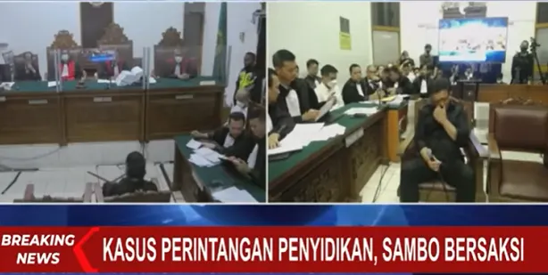 Ferdy Sambo hadir dalam persidangan obstruction of justice di kasus pembunuhran Brigadir J, mengakui jika tindakannya adalah salah.