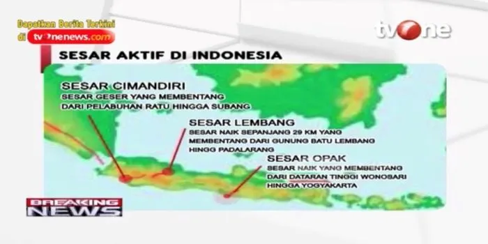 Waspada! Indonesia Dikelilingi 8 Sesar Aktif yang Rawan Sebabkan Gempa Bumi Hingga Tsunami, Mana Saja? Simak Penjelasan BMKG Berikut