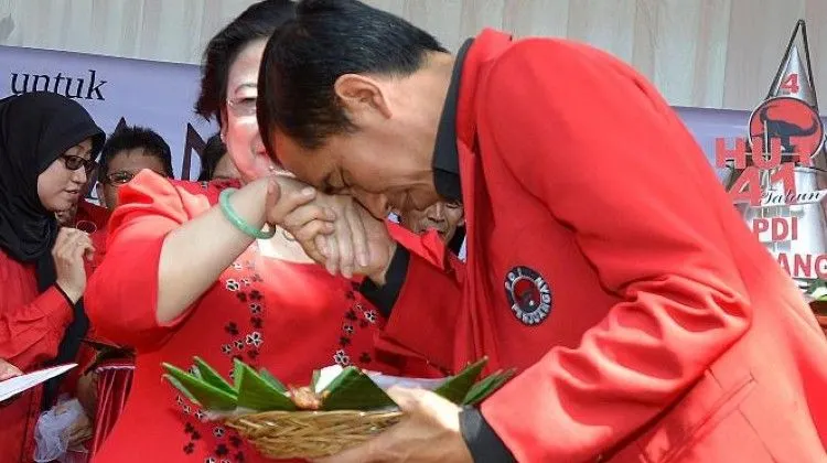 Presiden Jokowi dan Megawati