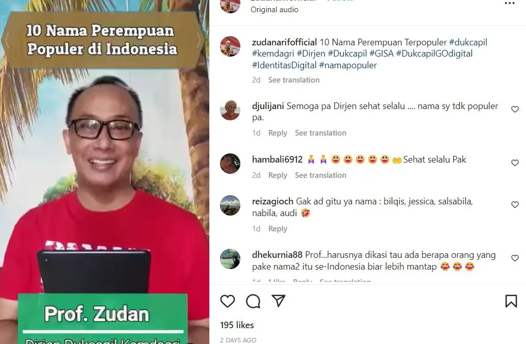 Ini 10 Nama Laki-laki dan Perempuan Terpopuler di Indonesia: Ada Nama Kamu Gak?