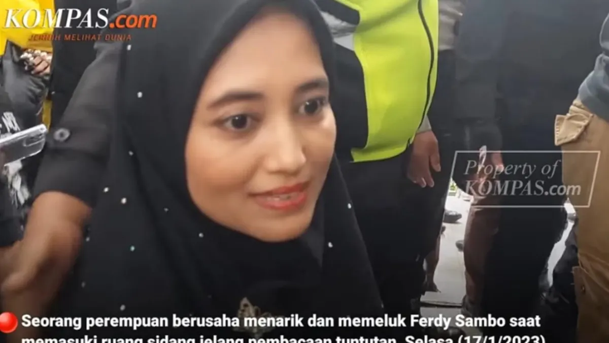Syarifah Kembali Berulah, Fans Garis Keras Ferdy Sambo Asal Depok Akhirnya Diusir dari Ruang Sidang