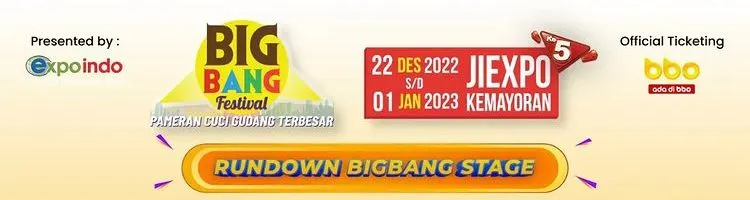 Perayaan Akhir Tahun Bigbang Festival di Jakarta Desember 2022
