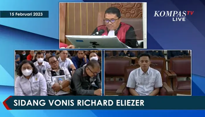 TOK! Bharada E Resmi Dijatuhi Vonis 1 Tahun 6 Bulan Penjara atas Kasus Pembunuhan Berencana Yosua
