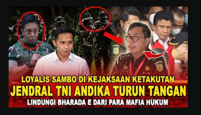 Mantan Panglima TNI Andika Perkasa datang ke LPSK untuk melindungi Richard Eliezer dari mafia hukum, cek faktanya.