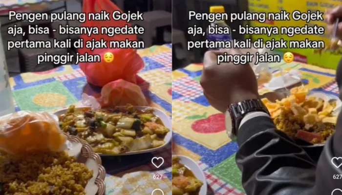 Viral Cerita Wanita Diajak First Date Makanan Pinggir Jalan