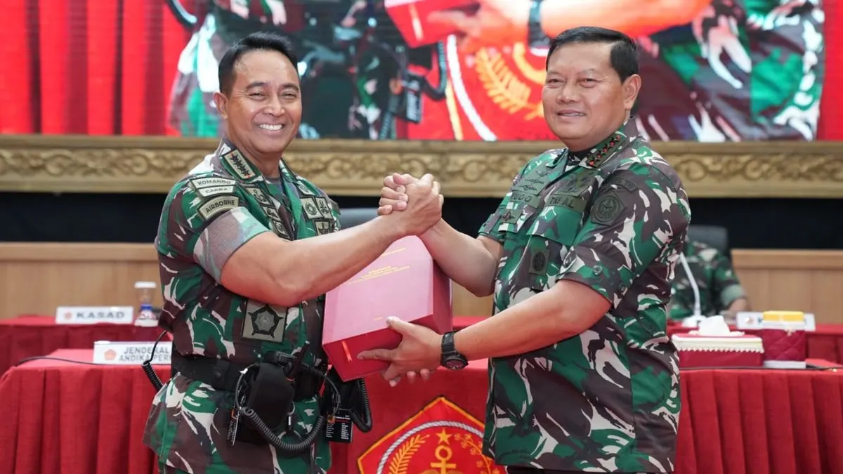 Laksamana Yudo Margono Resmi Diangkat Menjadi Panglima TNI, Jenderal Andika Perkasa Ungkapkan Rasa Lega!