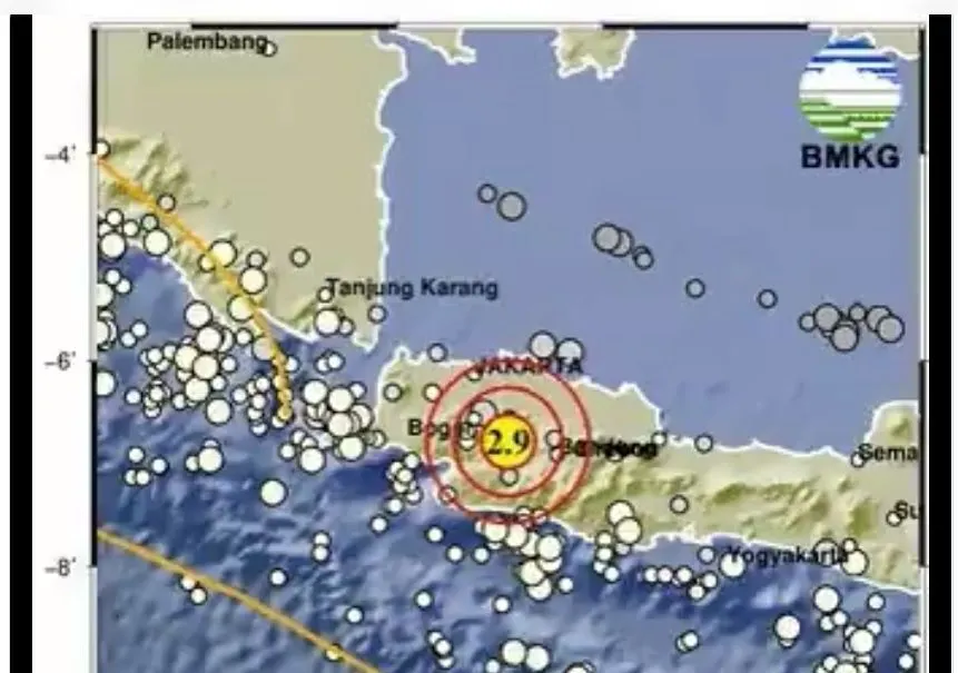 Terkini! Gempa Guncang Cianjur di Awal Tahun 2023, BMKG : Gempa Darat, Warganet Sebut Getarannya Kencang!