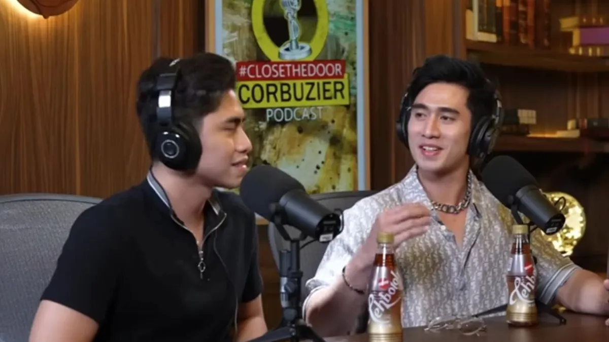Verrell Bramasta dan Athalla Naufal di podcast Deddy Corbuzier
