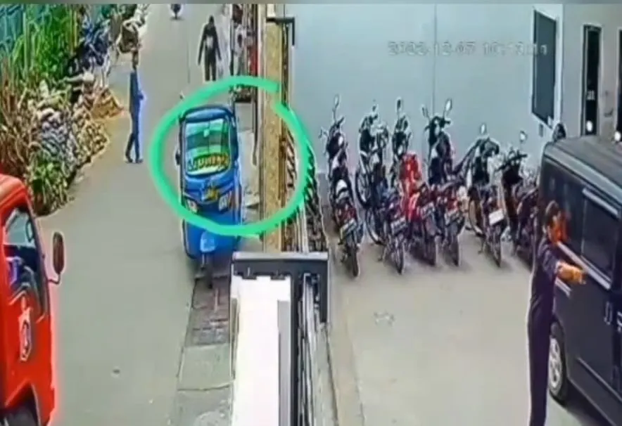 Dugaan penculikan anak di kawasan Gunung Sahari Jakarta Pusat terekam kamera CCTV.