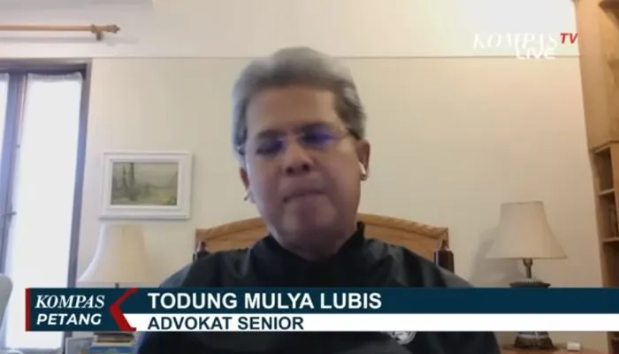 Advokat senior Todung Mulya Lubis ikut berbicara tentang tuntutan hukuman Richard Eliezer