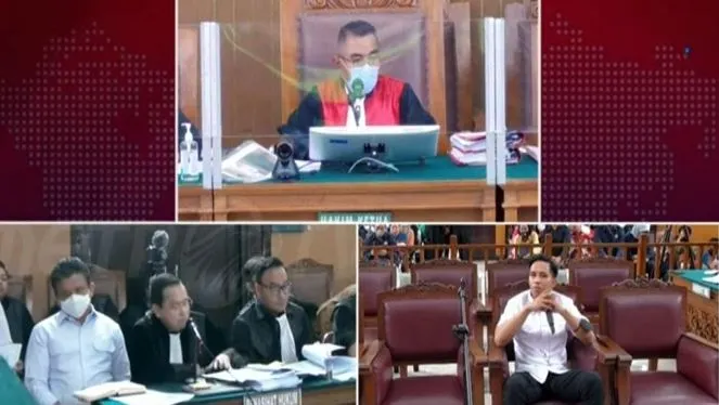 Kuasa hukum Ferdy Sambo, Arman Hanis membentak Bharada E saat menanyakan perubahan Berita Acara Penyidik (BAP).