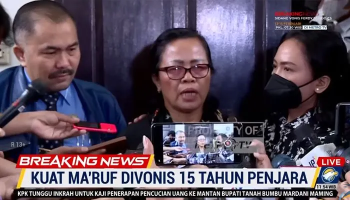 Kuat Maruf Divonis 15 Tahun, Ibunda Yosua Mengaku Lega: Terima Kasih Hakim