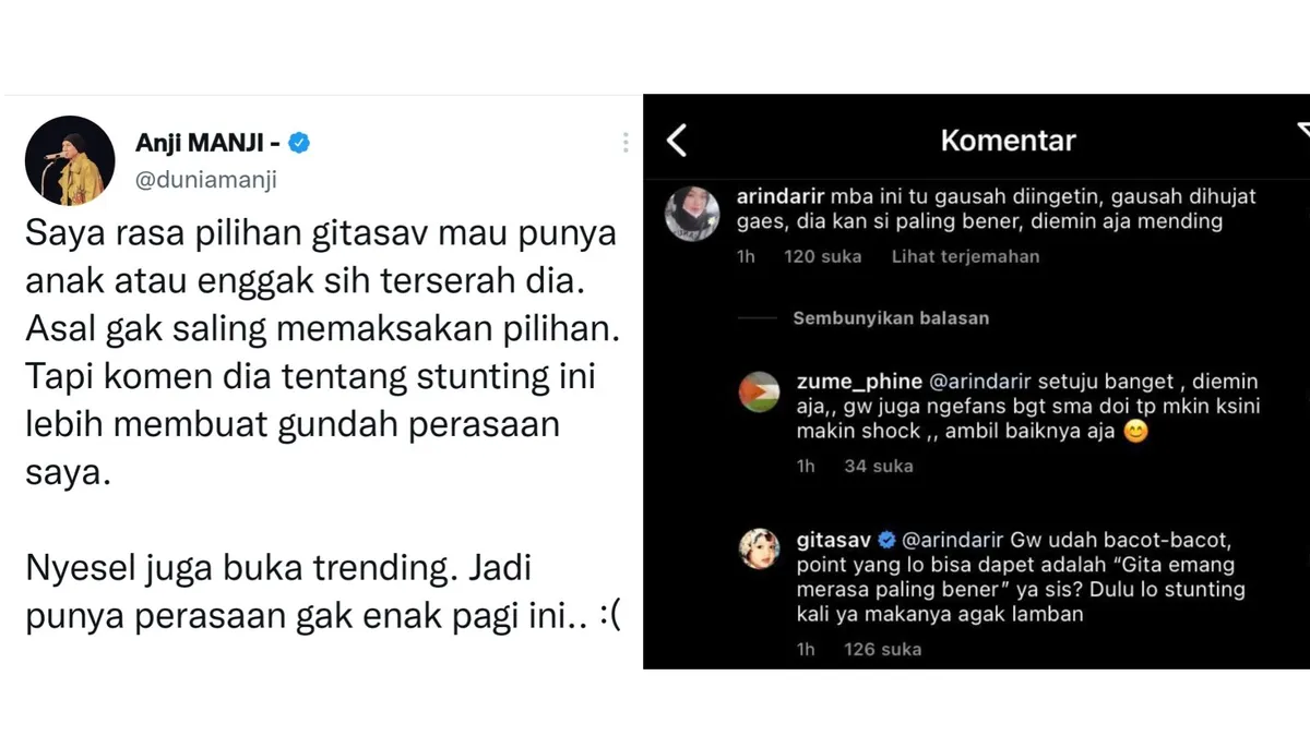 Gitasav Bikin Resah Warganet, Anji Juga Dibuat Gundah Karena Ini
