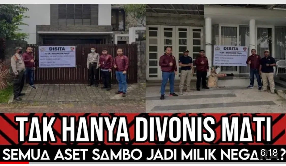 Beredar video yang menggegerkan jagat dunia maya terkait Ferdy Sambo dihukum mati dan asetnya diambil negara.