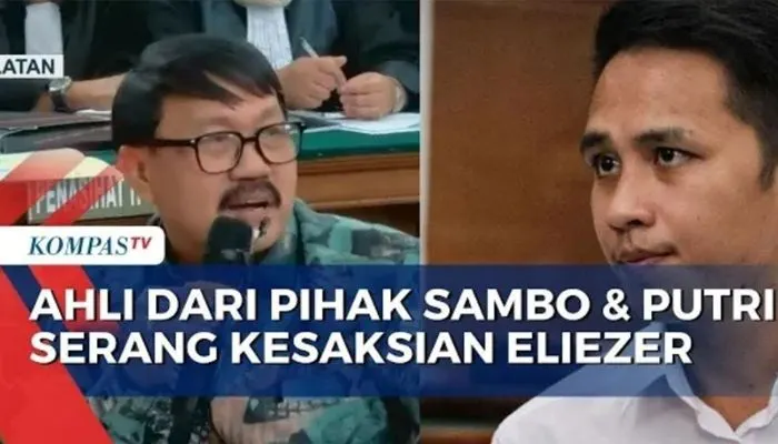 Berniat Serang Kesaksian Eliezer, Ferdy Sambo-Putri Candrawathi Hadirkan Ahli Pidana Bahas Perintah 'Hajar'