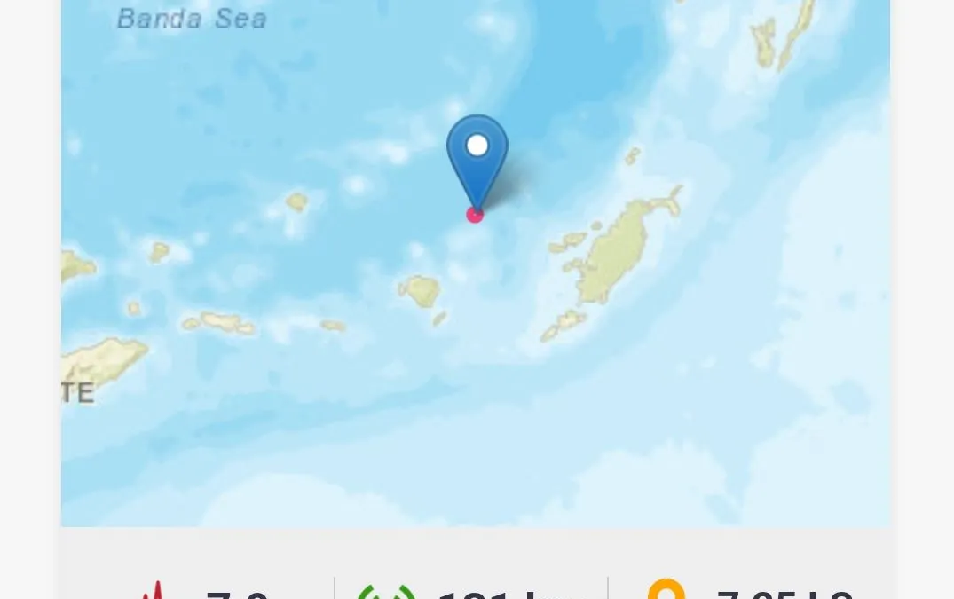 Gempa M7.9 Guncang Maluku Tenggara Barat, BMKG: Ada Peringatan Dini Tsunami!