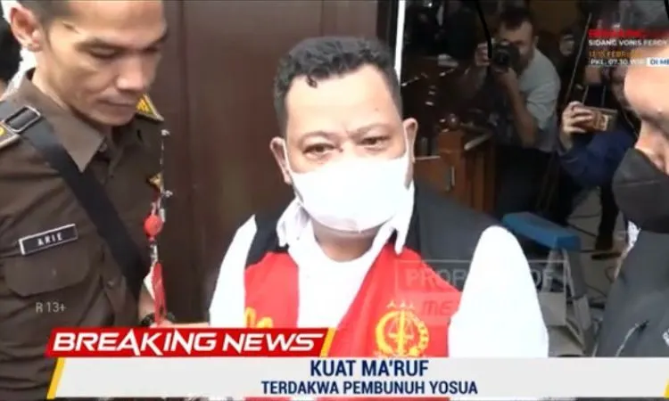 Usai Divonis 15 Tahun Penjara, Kuat Maruf Merasa Dizalimi: Saya Tidak Berencana Membunuh!