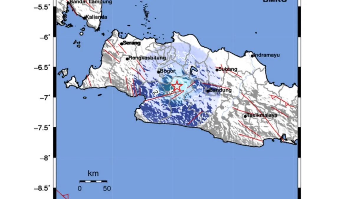 3 Zona Pembangkit Gempa Bumi ini Menjadi Jawaban Kenapa Wilayah Jawa Barat Sering Terjadi Guncangan