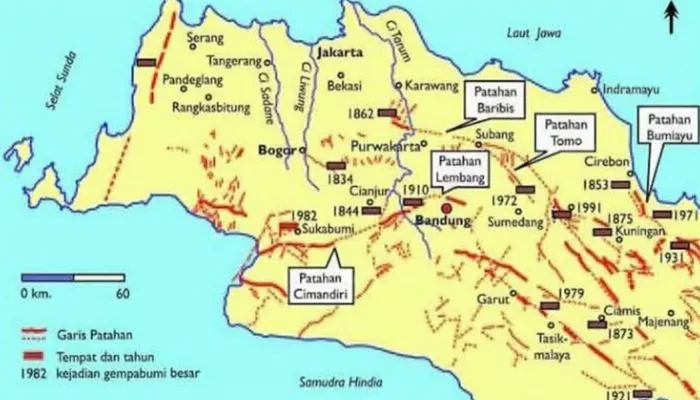 7 Sesar Aktif di Pulau Jawa Berpotensi Sebabkan Gempa Bumi, Salah Satunya Diprediksi Akibatkan Bencana Besar