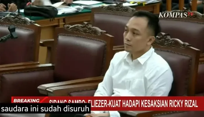 Ricky Rizal Diduga Gelapkan Uang Yosua ke Rekening Pribadinya, Hakim: Disuruh Bunuh Nggak Mau, Curi Uang Mau