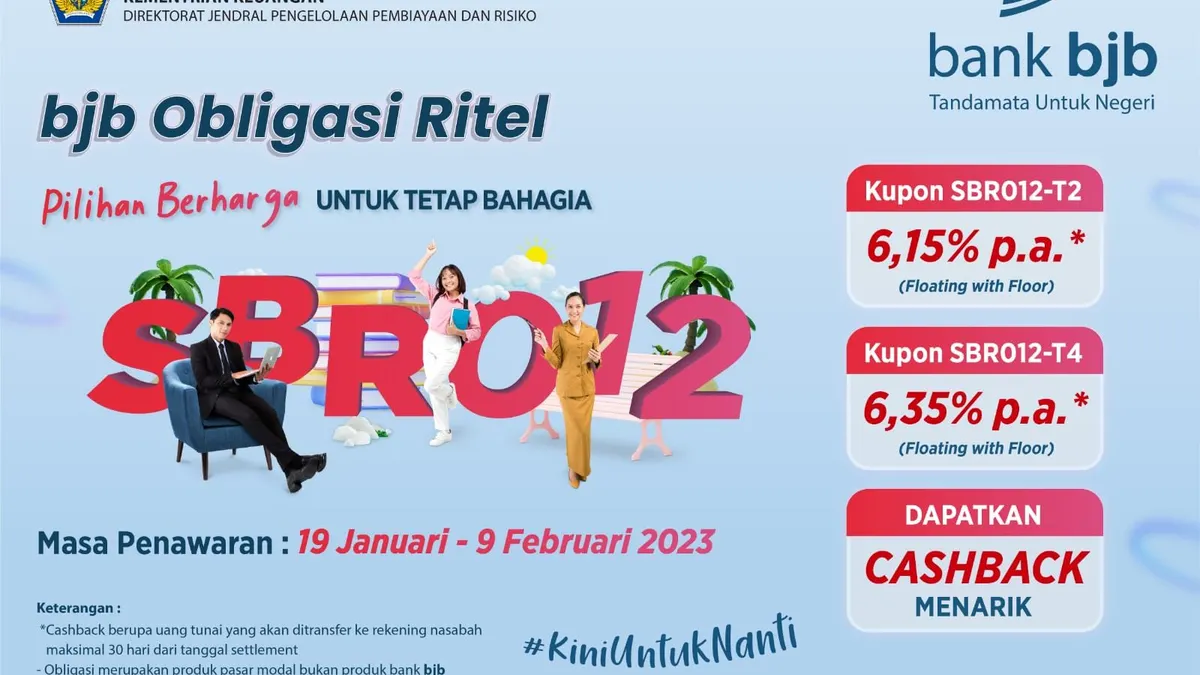 bank bjb Kembali Tawarkan SBR 012, Ada Dua Pilihan Investasi Menarik