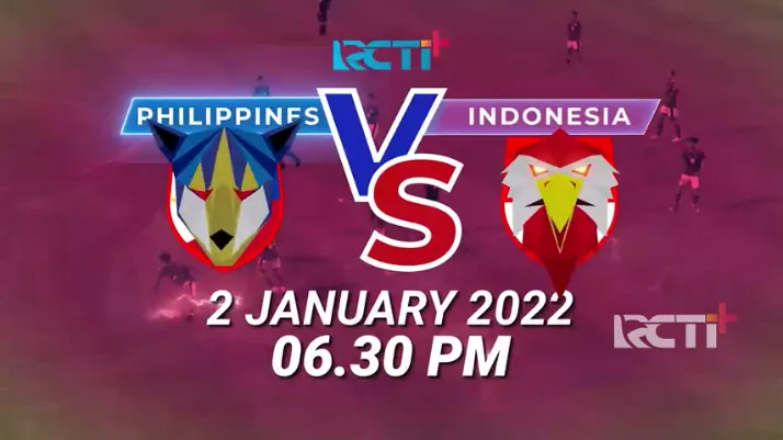 Link Streaming Indonesia vs Filipina Piala AFF 2022: Kick Off Senin ,2 Januari 2023, 19.30 WIB