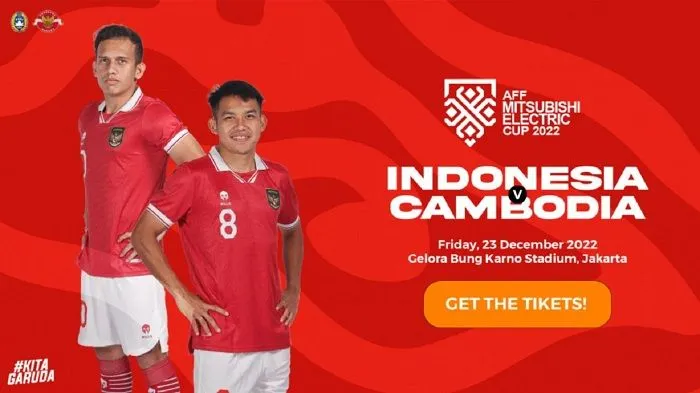 Sedang Berlangsung! Live Streaming Indonesia vs Kamboja Piala AFF 2022, Tonton di Sini