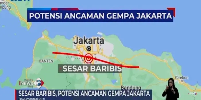Bahaya! Bagian Sesar Baribis yang Masih Terkunci Jadikan Jakarta Rentan Gempa di Masa Depan