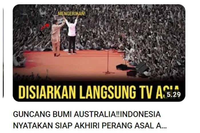 Viral! Indonesia Siap Akhiri Perang dengan Australia jika Syaratnya Terpenuhi, Benarkah Faktanya?