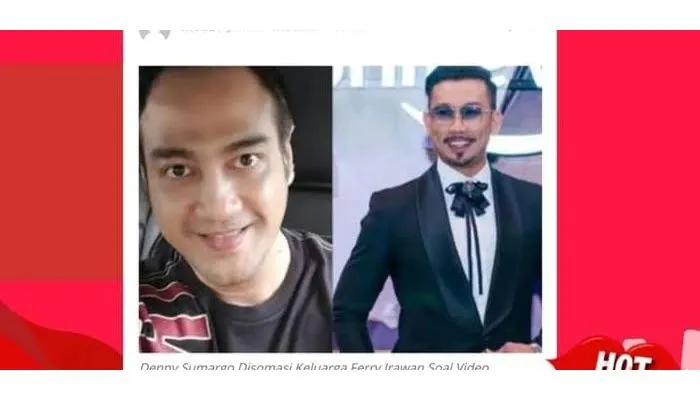 VIRAL! Denny Sumargo Mendapat Somasi dari Keluarga Ferry Terkait Video Nangis-nangisnya