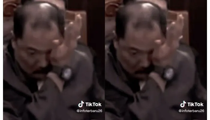 Viral Momen Jaksa Sugeng Menyeka Air Mata saat Bacaan Tuntutan Hukuman Richard Eliezer, Netizen: Akting Ya?