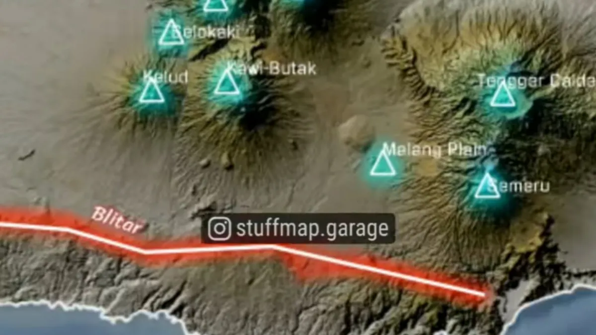 Ilustrasi, guncangan gempa bumi tektonik magnitudo (M) 5,1 dirasakan di Kabupaten Malang, Jawa Timur pada Selasa, 17 Januari 2023.