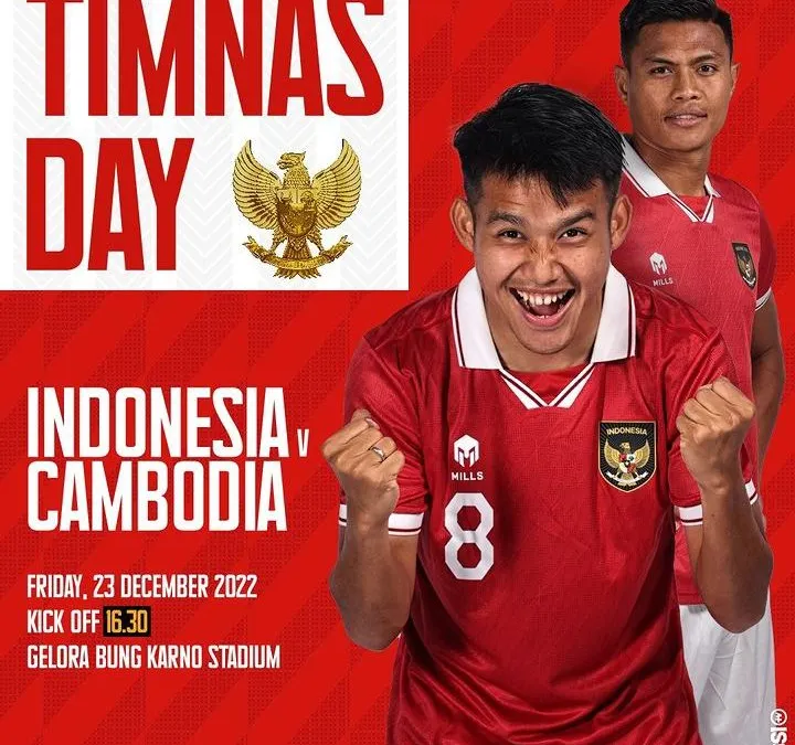 Indonesia hadapi Kamboja di pertandingan pertama Piala AFF 2022, Jumat (23/12)