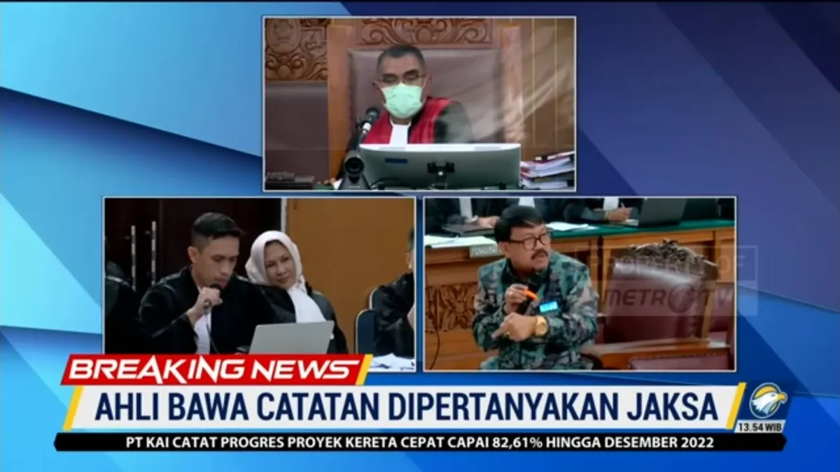 Said Karim saksi ahli hukum pidana dari Universitas Hasanuddin.