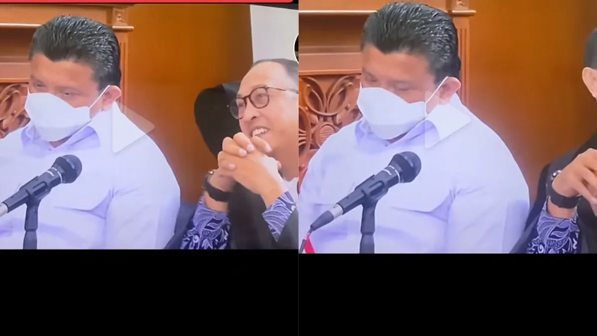 Viral! Ekspresi Ferdy Sambo Saat Bukti Rekaman CCTV Diputar Dalam Sidang: Tertunduk Lesu Tak Mampu Mengelak