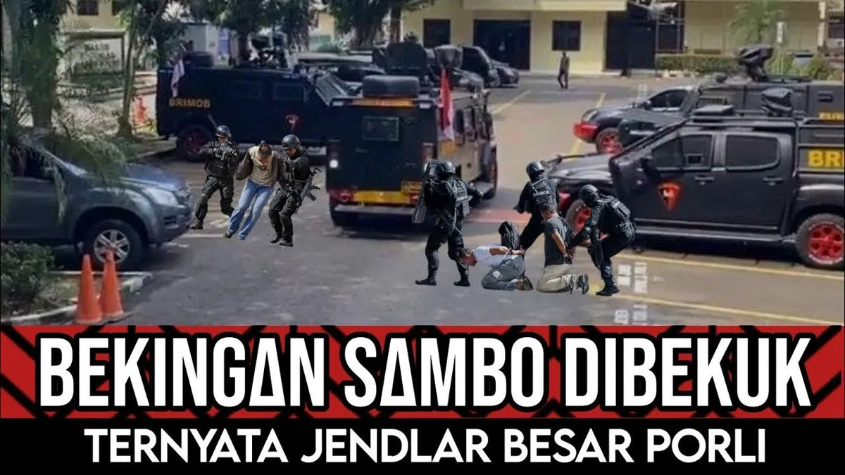 CEK FAKTA: Jenderal Besar Polri Bekingan Ferdy Sambo Berhasil Diringkus Hingga Tak Berkutik di Markas Besar