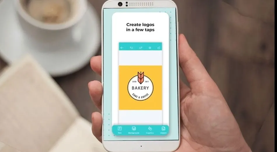 Cwk 10 aplikasi pembuat logo terbaik di android dan iOS.