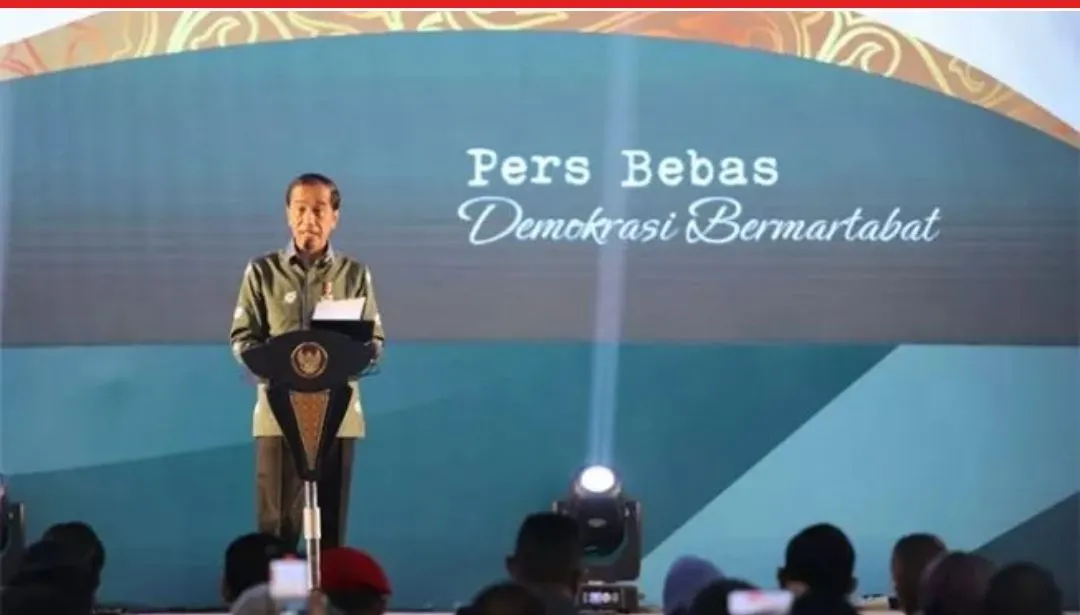 Prihatin, Presiden RI Ungkap Hal Ini di Peringatan Hari Pers Nasional, Jokowi Dunia Pers Tidak Baik-baik Saja