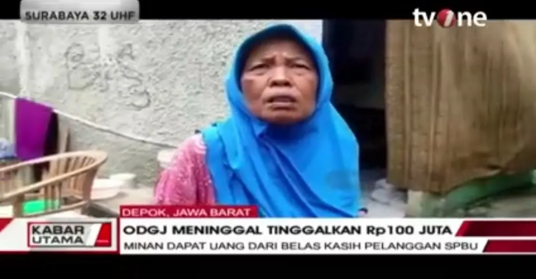 Terungkap! Sumber Dana Warisan Minan Pria ODGJ yang Meninggal di Depok, Capai Rp100 Juta 