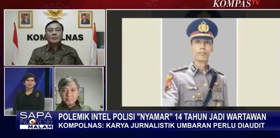 Iptu Umbaran Wibowo Menyamar Menjadi Jurnalis Selama 14 Tahun Murni Tugas dari Pimpinan